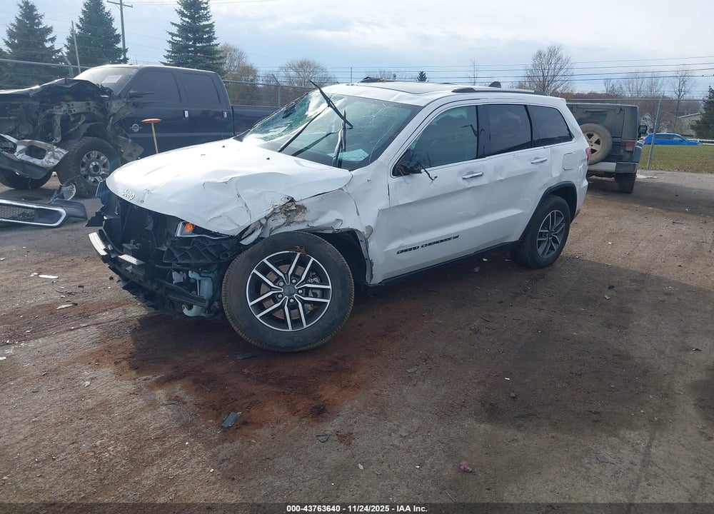 2022 JEEP GRAND CHEROKEE WK LIMITED VIN: 1C4RJFBG5NC122215