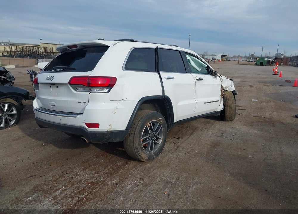 2022 JEEP GRAND CHEROKEE WK LIMITED VIN: 1C4RJFBG5NC122215