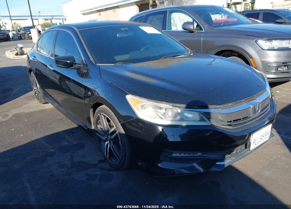 2016 HONDA ACCORD SPORT VIN: 1HGCR2E59GA217863