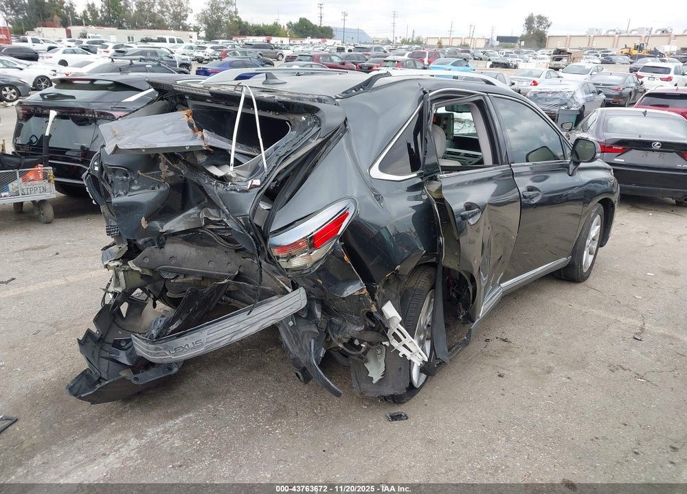 2011 LEXUS RX 350 VIN: 2T2ZK1BA8BC050033