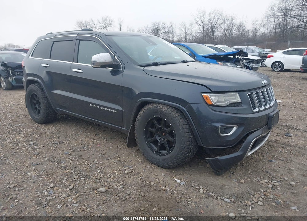 2014 JEEP GRAND CHEROKEE OVERLAND VIN: 1C4RJFCG9EC209291