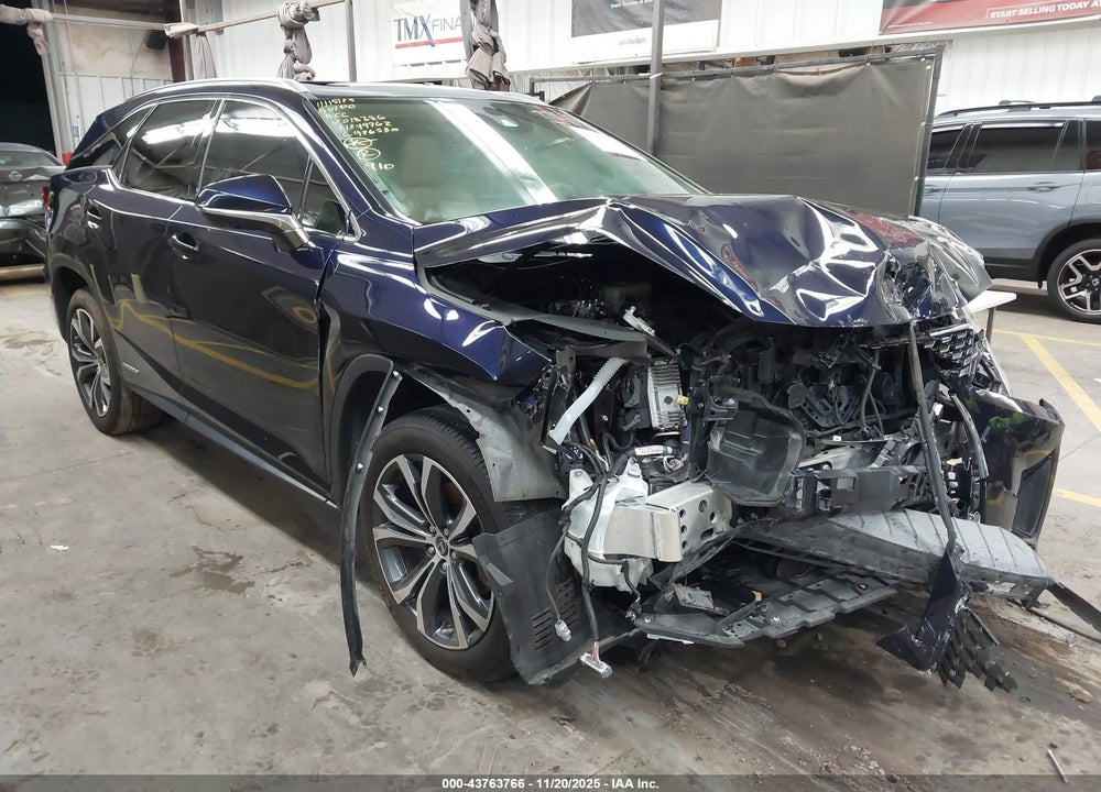 2021 LEXUS RX 450HL VIN: JTJHGKFA2M2018386