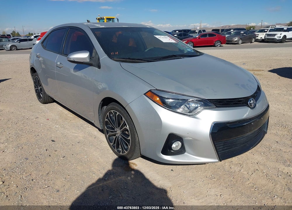 2014 TOYOTA COROLLA S PLUS VIN: 5YFBURHE2EP012102