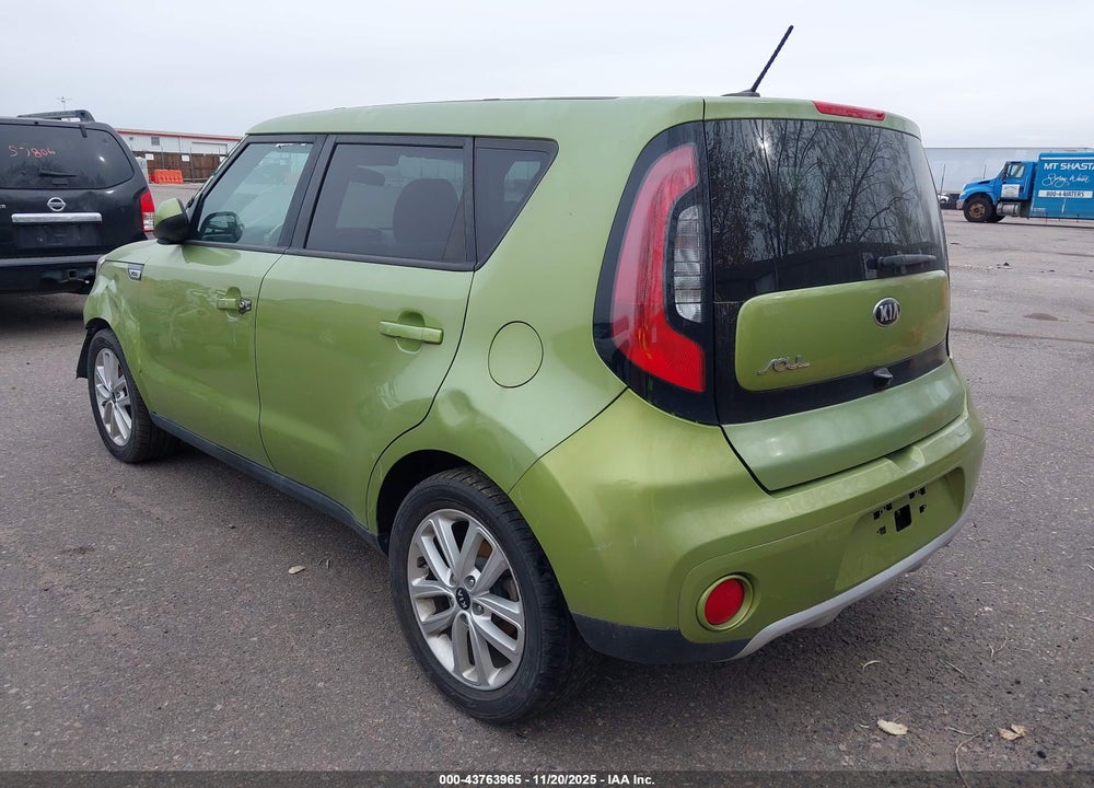 2018 KIA SOUL VIN: KNDJP3A57J7895202
