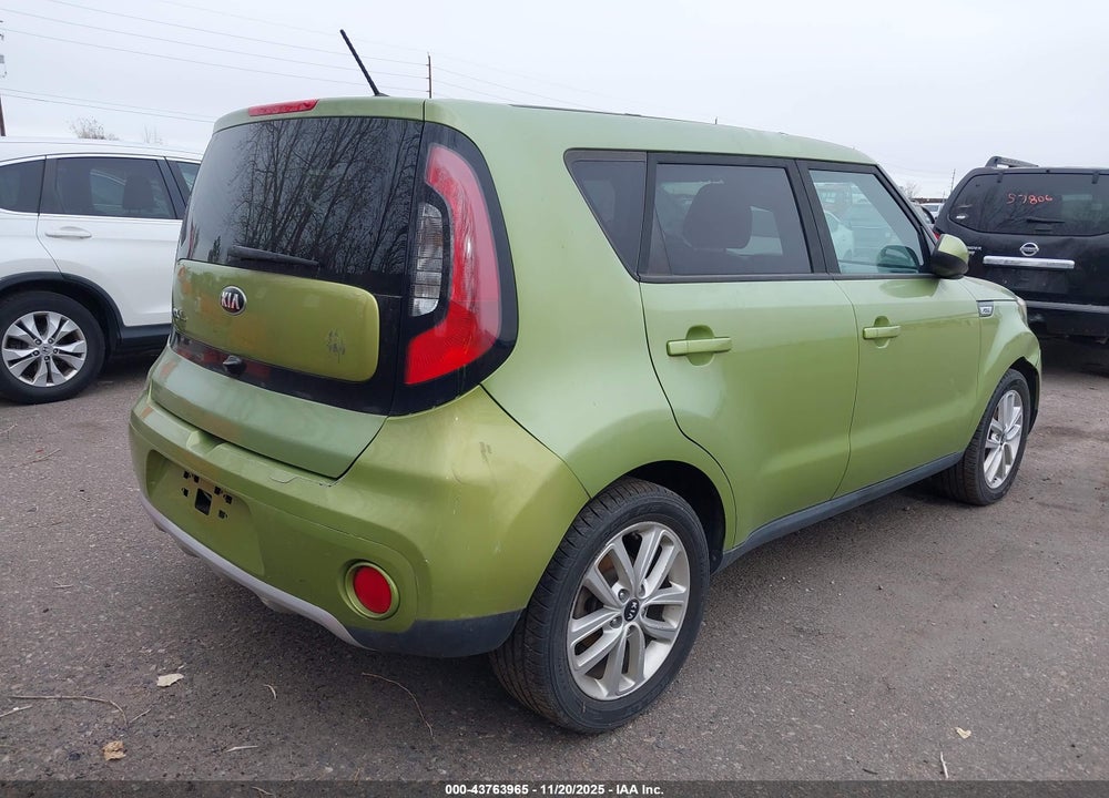 2018 KIA SOUL VIN: KNDJP3A57J7895202