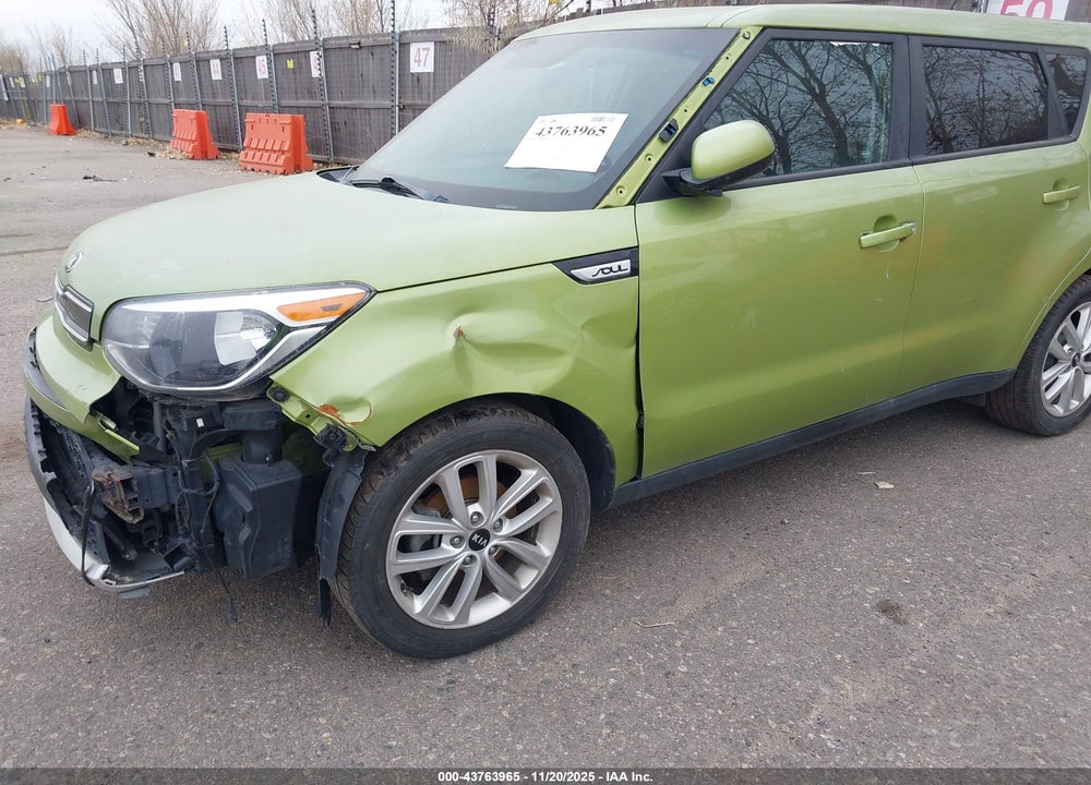 2018 KIA SOUL VIN: KNDJP3A57J7895202