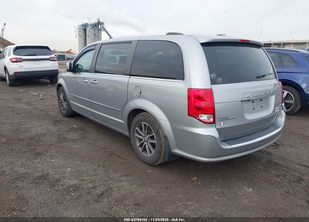 2016 DODGE GRAND CARAVAN SXT VIN: 2C4RDGCG9GR399391