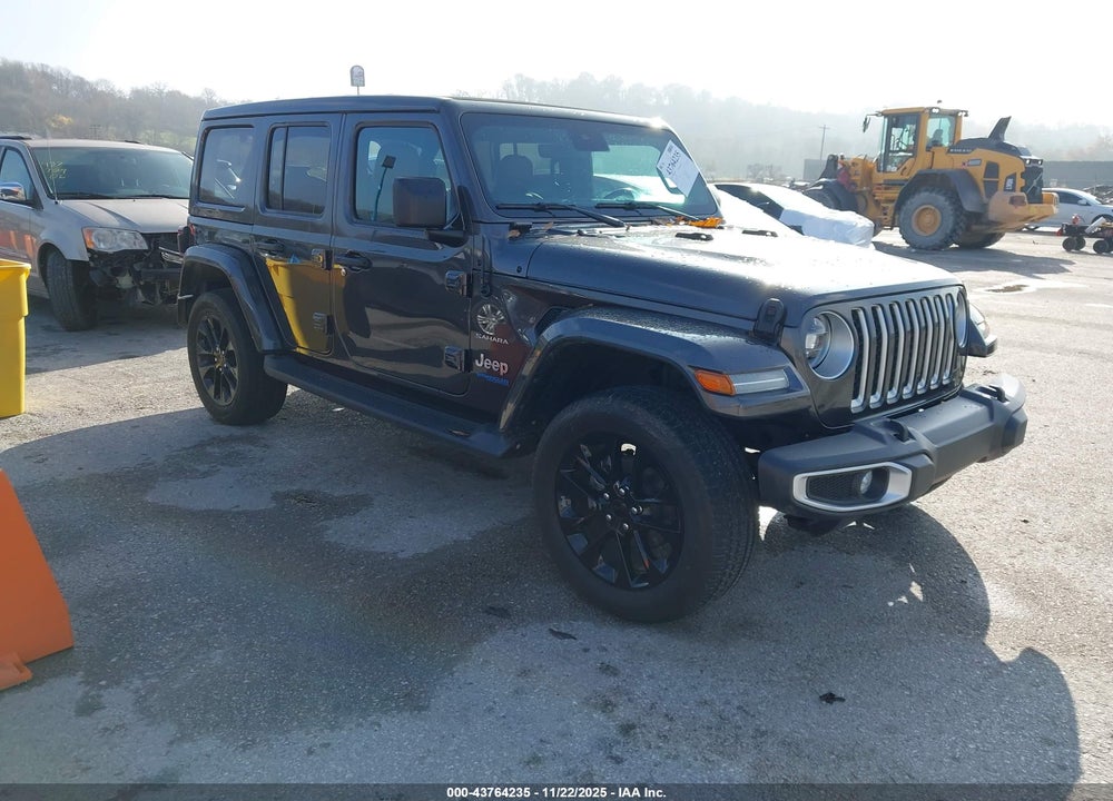 2021 JEEP WRANGLER 4XE UNLIMITED SAHARA 4X4 VIN: 1C4JJXP68MW854368