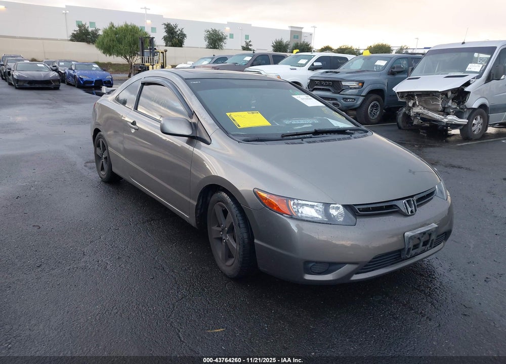 2007 HONDA CIVIC EX VIN: 2HGFG12847H545768