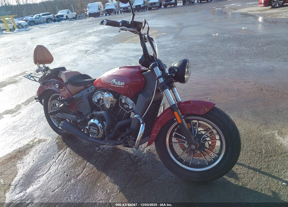 2016 INDIAN MOTORCYCLE CO. SCOUT ABS VIN: 56KMSA00XG3106105