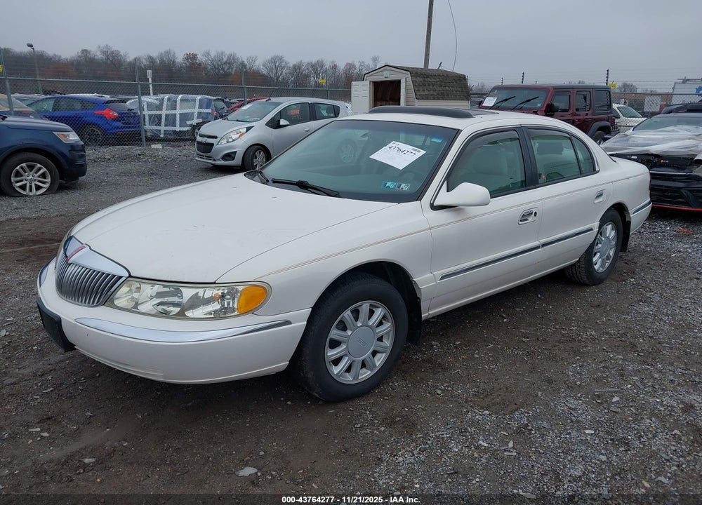 1999 LINCOLN CONTINENTAL VIN: 1LNHM97VXXY703416