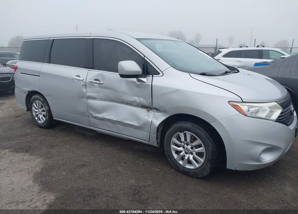 2014 NISSAN QUEST S VIN: JN8AE2KPXE9106720