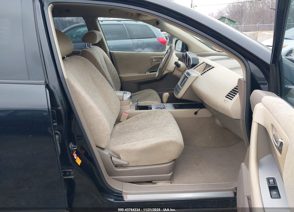 2006 NISSAN MURANO S VIN: JN8AZ08W56W549142