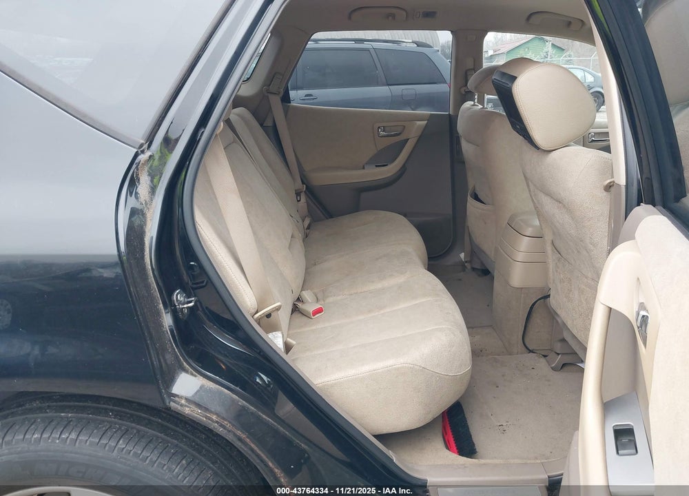 2006 NISSAN MURANO S VIN: JN8AZ08W56W549142