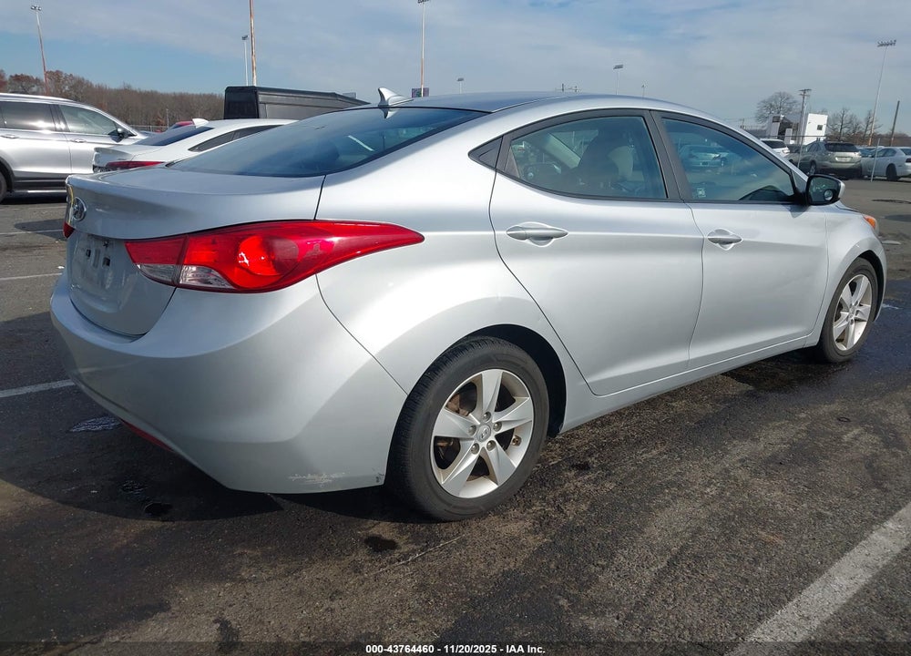 2013 HYUNDAI ELANTRA GLS VIN: 5NPDH4AE3DH290531