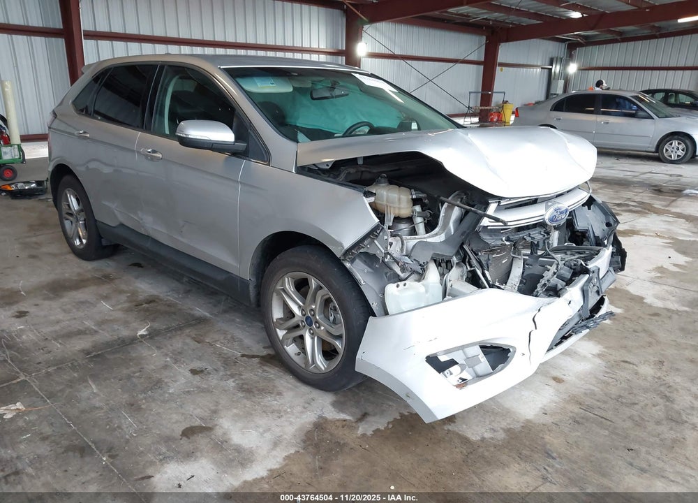 2015 FORD EDGE TITANIUM VIN: 2FMTK4K84FBB61326