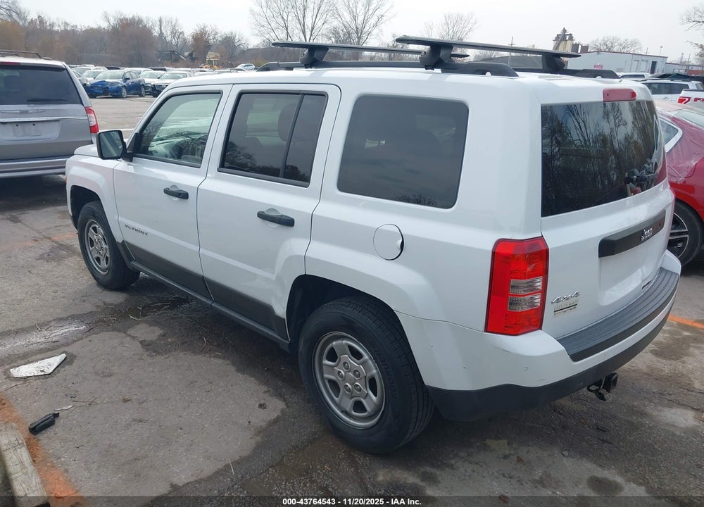 2012 JEEP PATRIOT VIN: 1C4NJRBB1CD651379