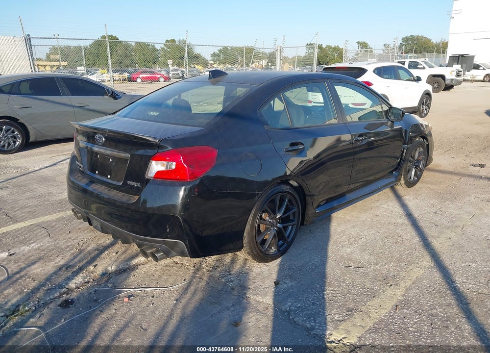 2018 SUBARU WRX VIN: JF1VA1C6XJ8818577