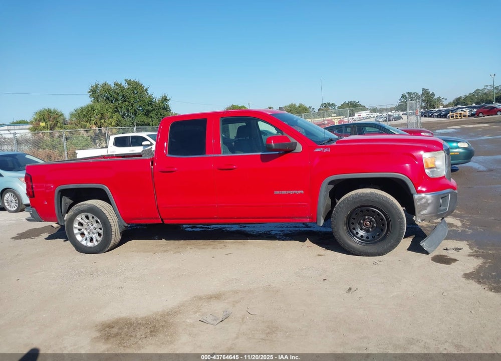 2015 GMC SIERRA 1500 SLE VIN: 1GTV2UEC8FZ294522