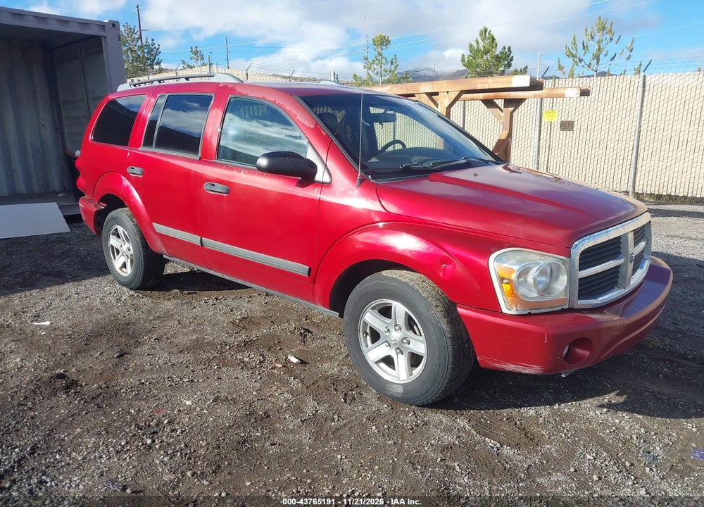 2006 DODGE DURANGO SLT VIN: 1D4HB48N56F190892