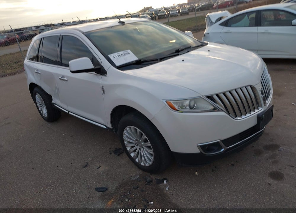 2011 LINCOLN MKX VIN: 2LMDJ6JK3BBJ03299
