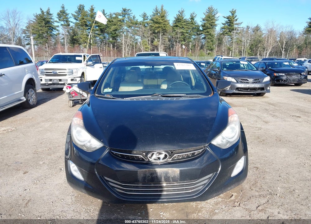 2011 HYUNDAI ELANTRA LIMITED VIN: 5NPDH4AEXBH013601