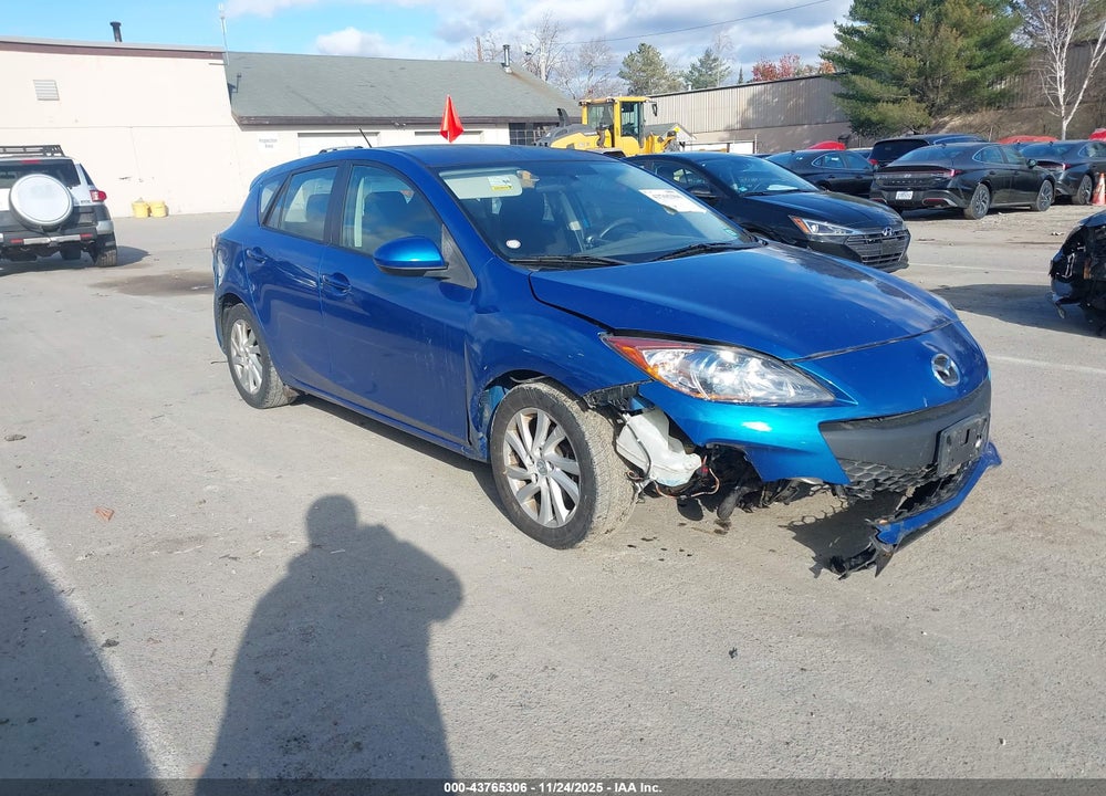 2012 MAZDA 3 I TOURING VIN: JM1BL1L88C1660177