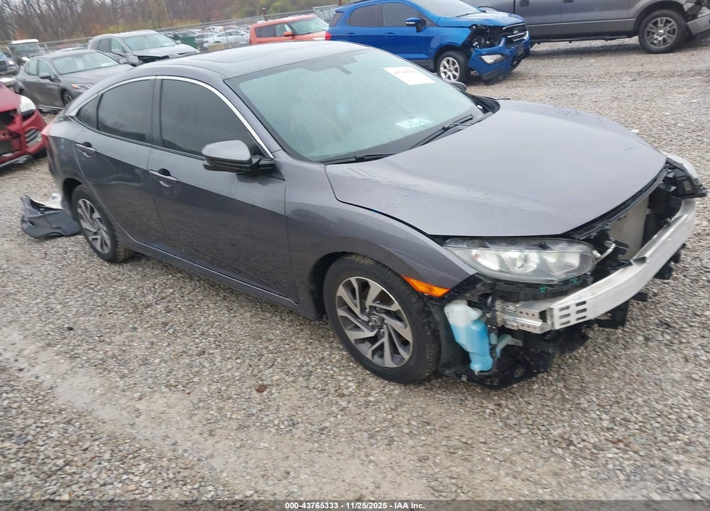 2018 HONDA CIVIC EX VIN: 2HGFC2F78JH512136