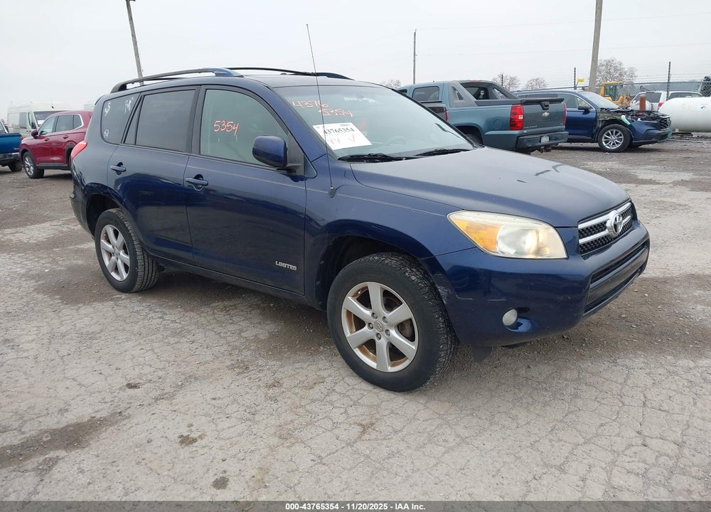 2007 TOYOTA RAV4 LIMITED VIN: JTMBD31V576023936