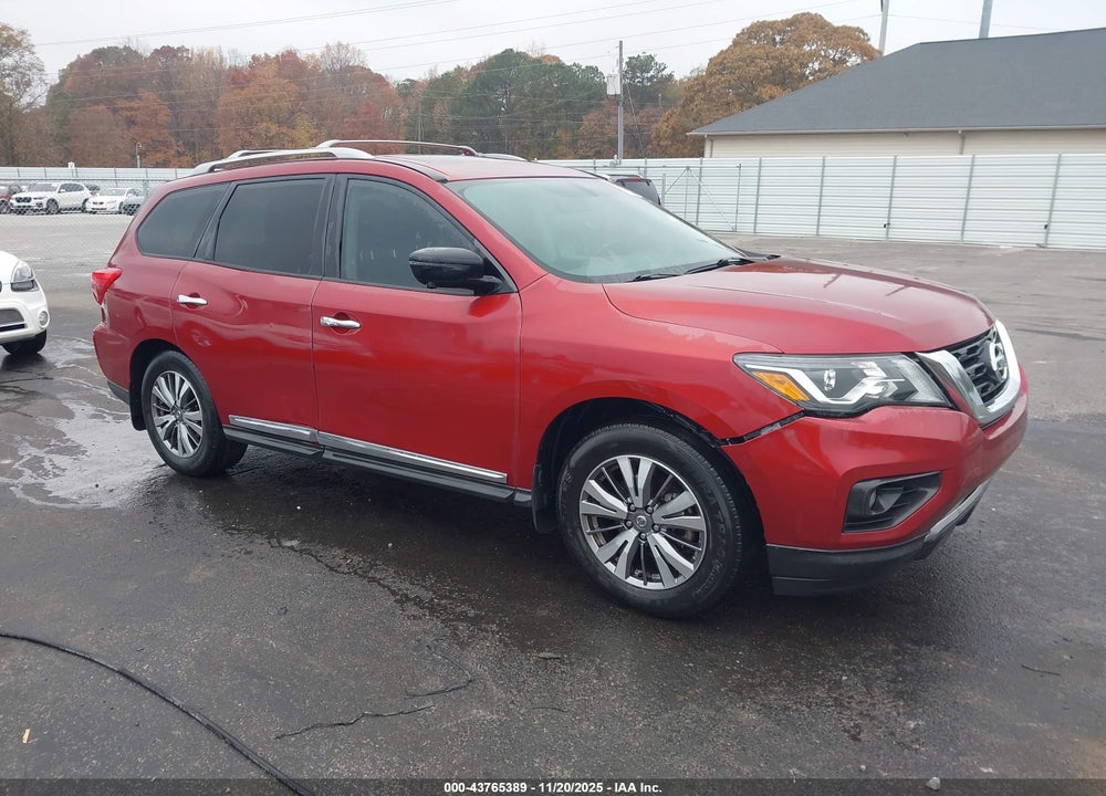 2017 NISSAN PATHFINDER PLATINUM VIN: 5N1DR2MNXHC693545
