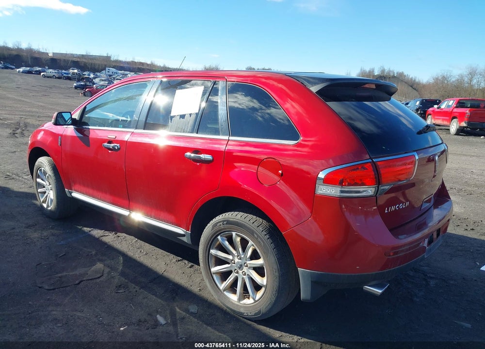 2013 LINCOLN MKX VIN: 2LMDJ8JK7DBL44135