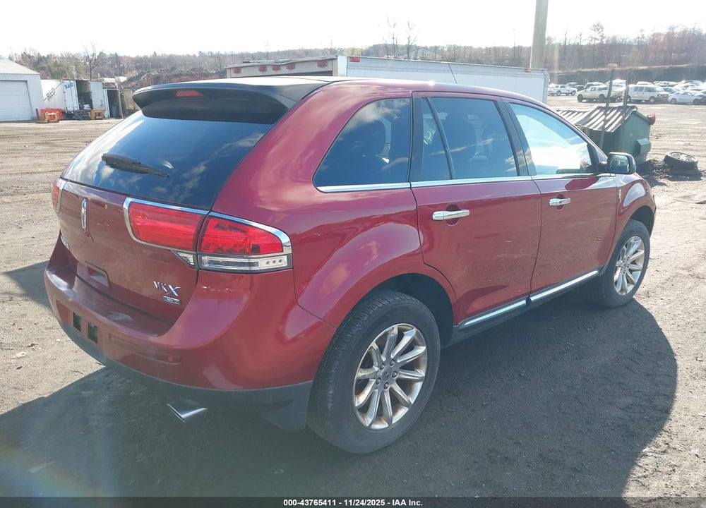 2013 LINCOLN MKX VIN: 2LMDJ8JK7DBL44135