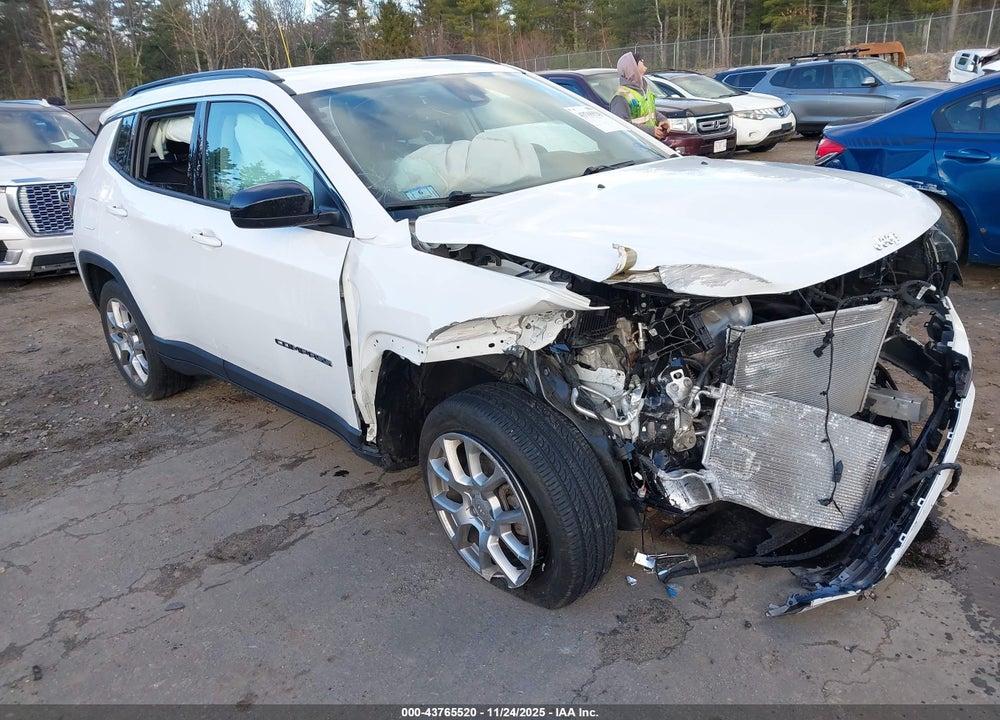 2022 JEEP COMPASS LATITUDE LUX 4X4 VIN: 3C4NJDFB9NT175702