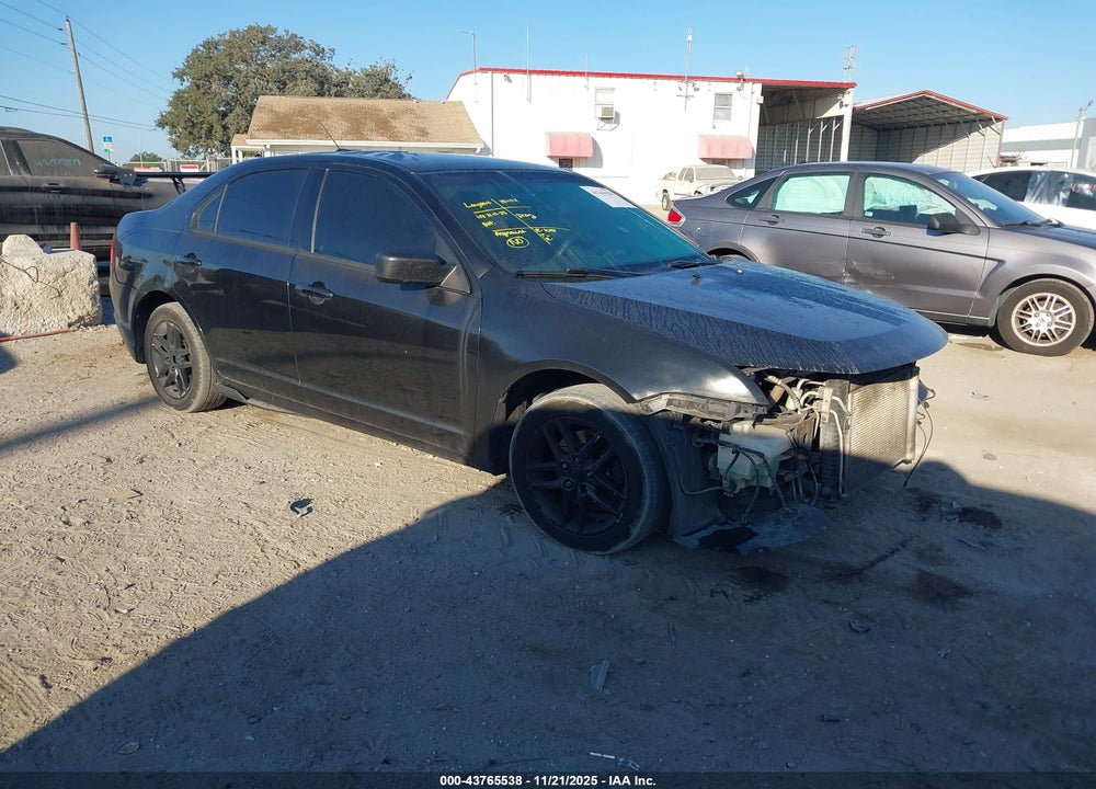 2010 FORD FUSION S VIN: 3FAHP0GA0AR252481