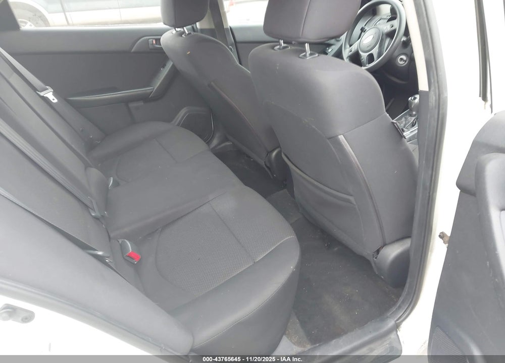 2012 KIA FORTE VIN: KNAFU4A22C5586985