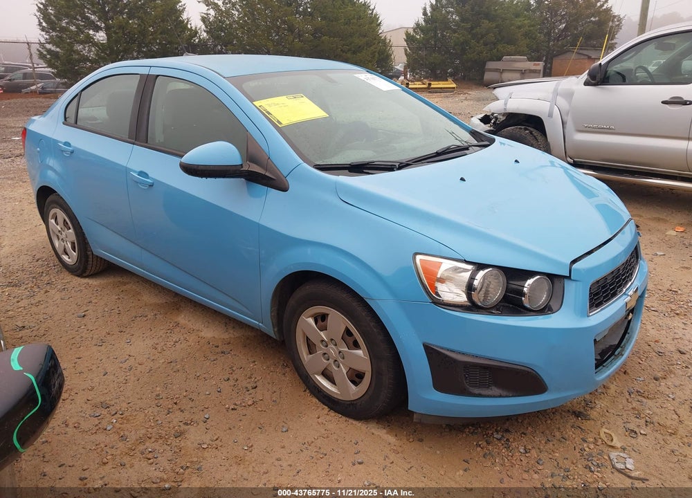 2014 CHEVROLET SONIC LS AUTO VIN: 1G1JA5SH4E4149909