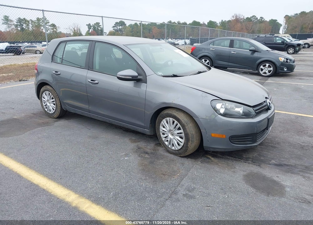 2012 VOLKSWAGEN GOLF 2.5L 4-DOOR VIN: WVWDB7AJ5CW107249