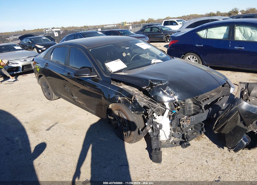 2021 HYUNDAI ELANTRA SEL VIN: KMHLS4AG8MU108791