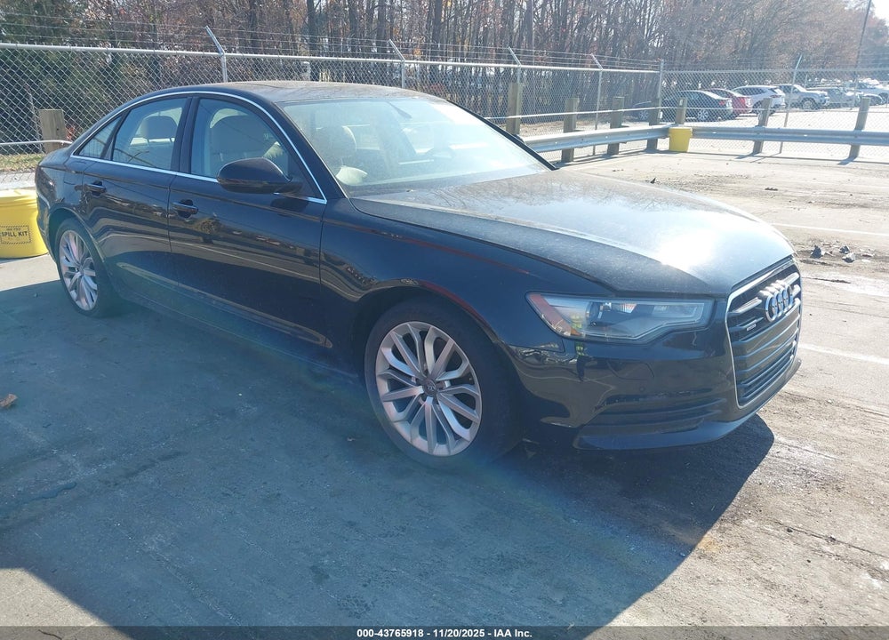 2014 AUDI A6 2.0T PREMIUM VIN: WAUGFAFC2EN079005