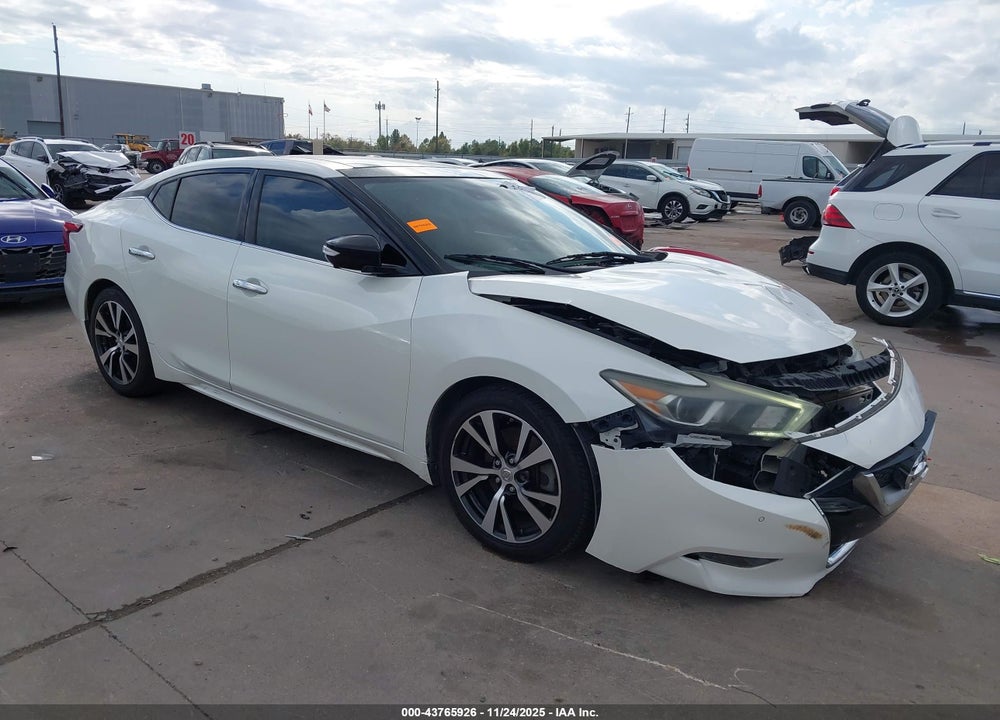 2016 NISSAN MAXIMA 3.5 PLATINUM VIN: 1N4AA6AP6GC406167