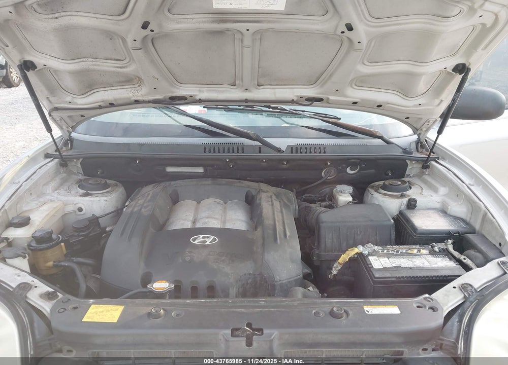 2006 HYUNDAI SANTA FE GLS VIN: KM8SC13D56U070286