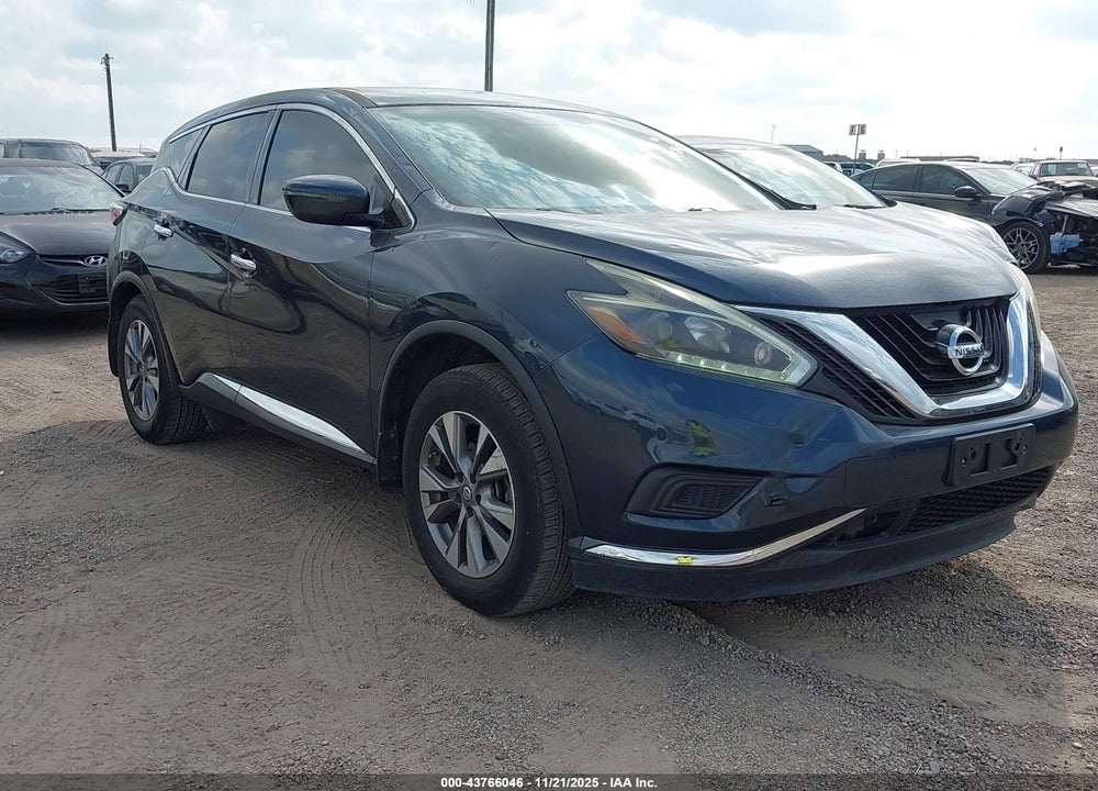 2018 NISSAN MURANO S VIN: 5N1AZ2MG7JN164228