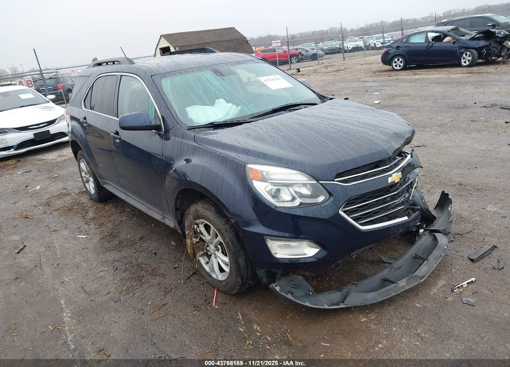 2017 CHEVROLET EQUINOX LT VIN: 2GNFLFE38H6198666