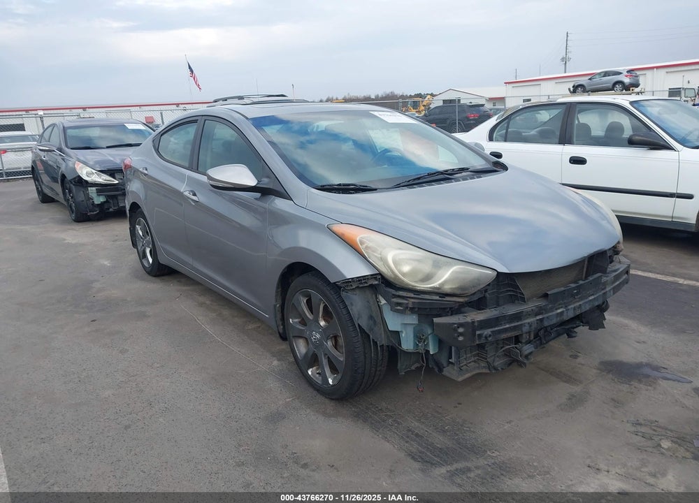 2013 HYUNDAI ELANTRA LIMITED VIN: KMHDH4AEXDU590830
