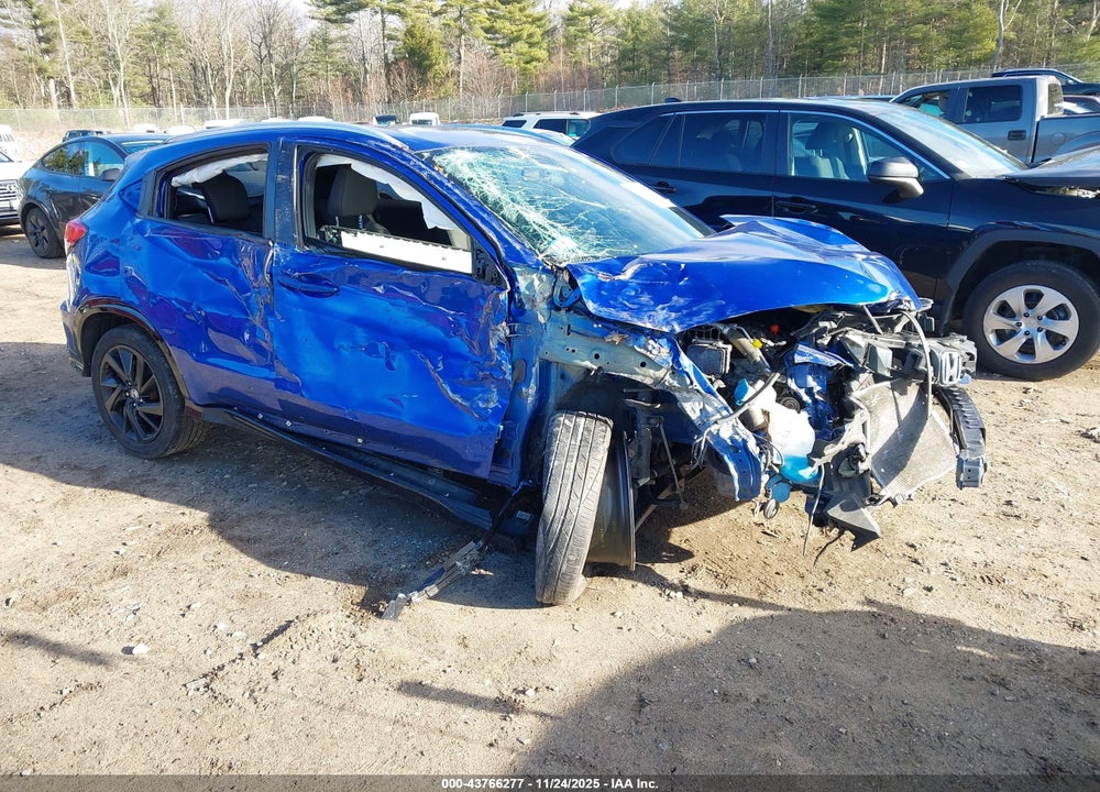 2021 HONDA HR-V AWD SPORT VIN: 3CZRU6H19MM733169