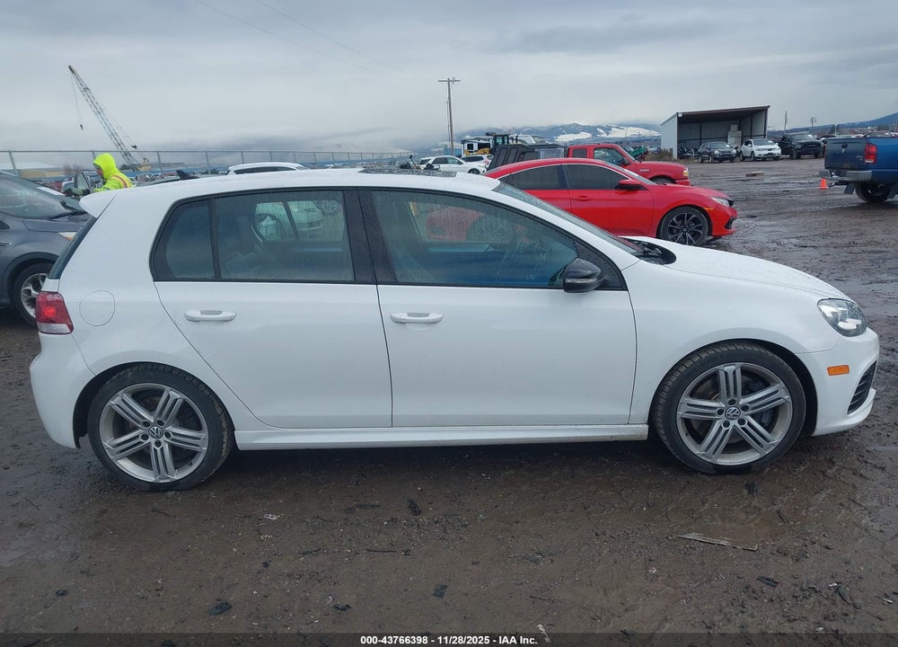 2012 VOLKSWAGEN GOLF R 4-DOOR VIN: WVWPF7AJ1CW349196