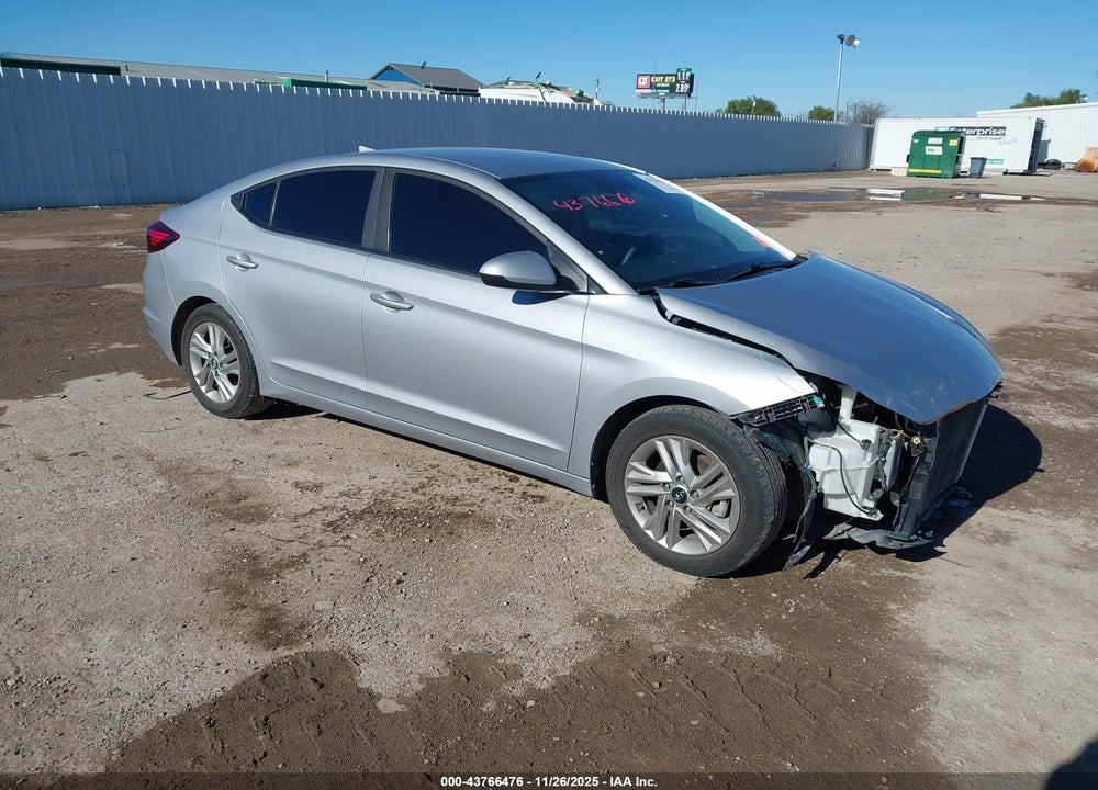 2020 HYUNDAI ELANTRA SEL VIN: KMHD84LF3LU940609
