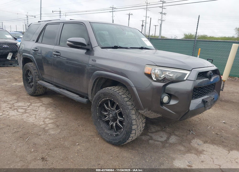 2018 TOYOTA 4RUNNER SR5 PREMIUM VIN: JTEZU5JR5J5171087
