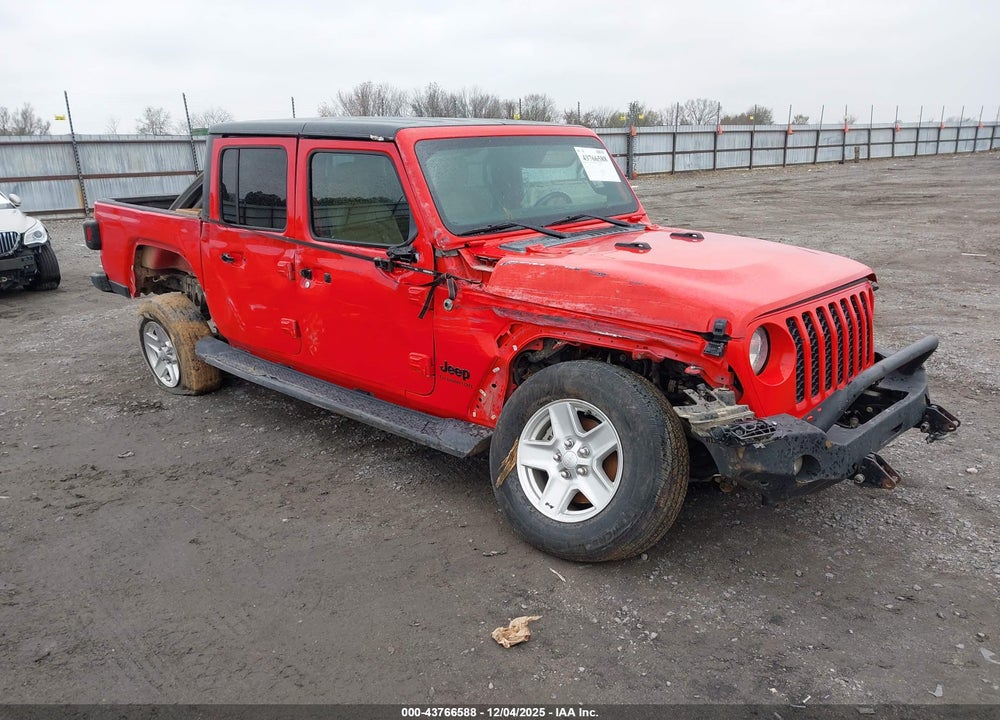 2020 JEEP GLADIATOR SPORT S 4X4 VIN: 1C6JJTAG5LL165650