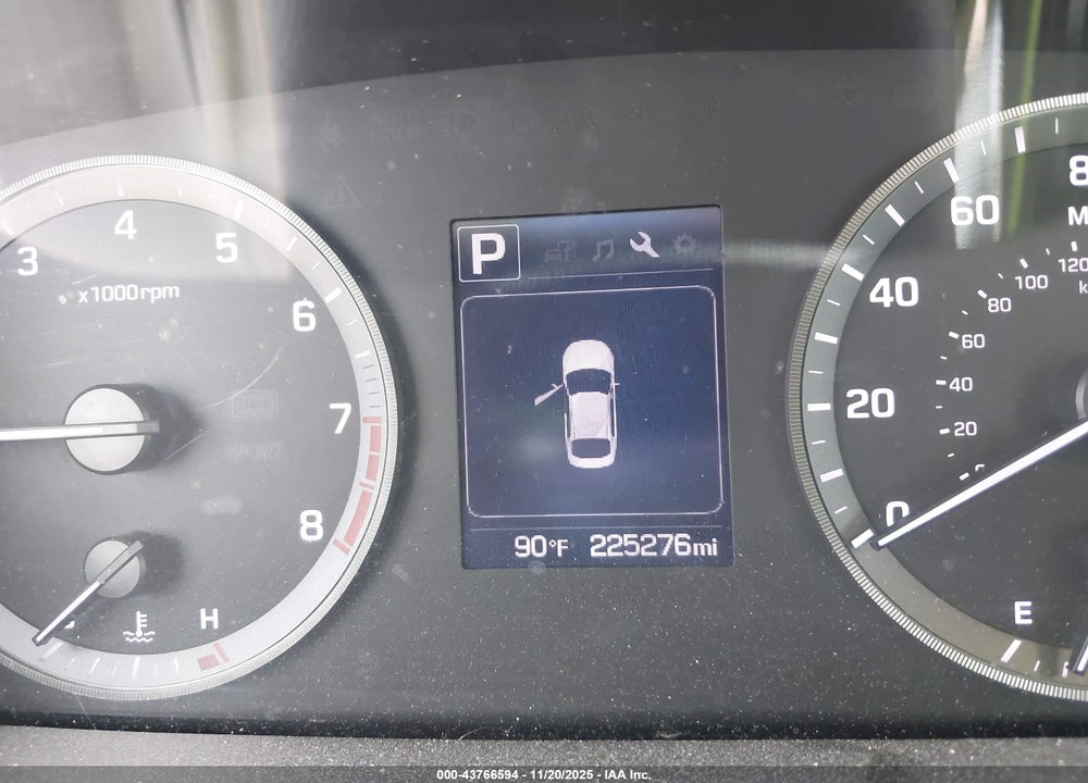 2017 HYUNDAI SONATA VIN: 5NPE24AF6HH473829